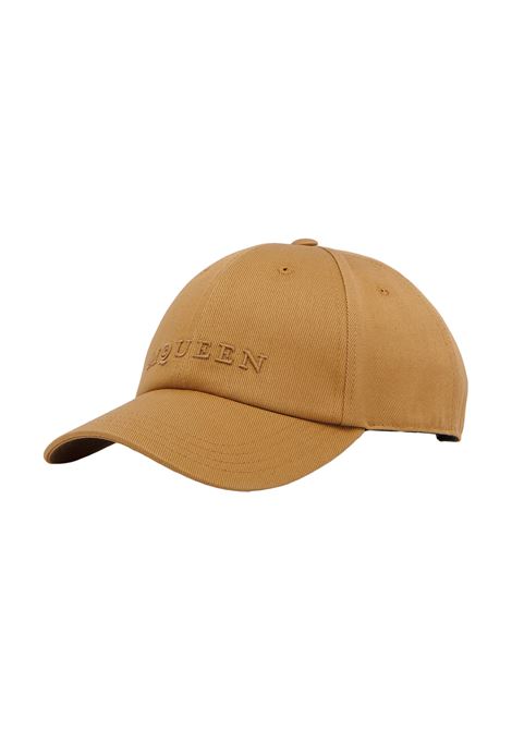 Cappello Da Baseball Marrone Chiaro Con Logo ALEXANDER MCQUEEN | 828182-4105Q9800